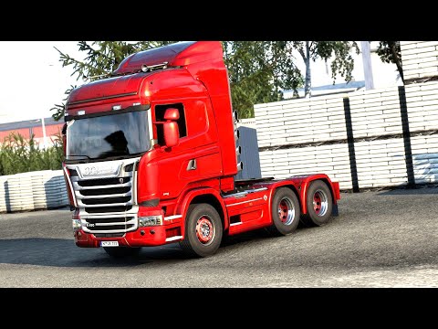 ETS 2 - Scania R490 Truck Transporting Bricks from Varna To Pleven
