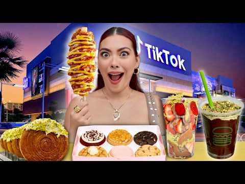 24 hours of trying all the viral food on TikTok, but... in the province! | Rebeca Mendiola