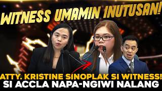 GOOD NEWS NGAYON! KRISTINE FERRER SINUPALPAL SI WITNESS! UMAMIN SI WITNESS INUTUSAN NI LUISTRO!