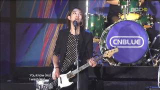 100904 MBC 仁川韓流演唱會 - CNBLUE - LOVE + Run Devil Run + 愛之光 (徐玄)