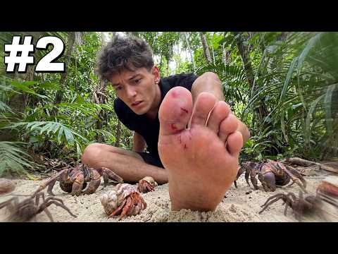 Accident while exploring my desert island..