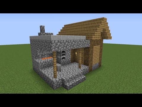 How To Build a Minecraft Village Blacksmith