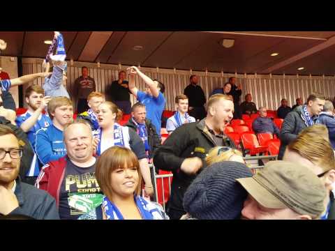 Glossop North End Goal ! V North Shields (Wembley)