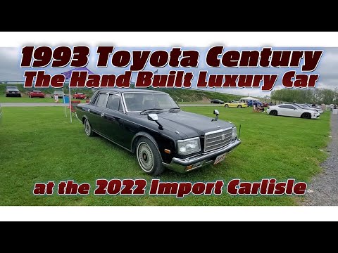 1993 Toyota Century The Hand Built Luxury Car at the 2022 Import Carlisle