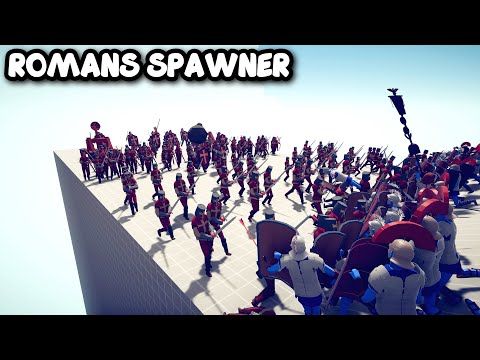 ROMANS SPAWNER Vs EVERY UNITS - TABS - Totally Accurate Battle Simulator