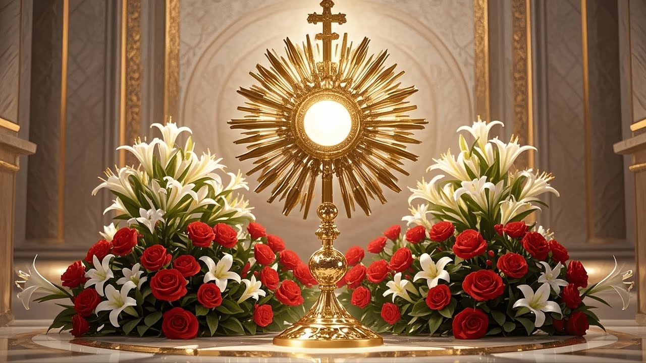 🙏 SILÊNCIO SAGRADO: ADORAÇÃO AO SANTÍSSIMO AO VIVO | Louvor e Presença de Deus 2025