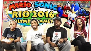 MAV3RIQ FAM TAKES THEIR FUED TO THE VOLLEYBALL COURT! - Mario & Sonic at the Rio 2016 Olympic Games