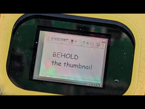 What a DMD chip looks like in operation | DLP projector teardown