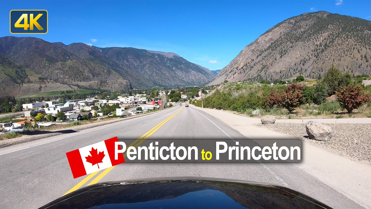 Driving from Penticton to Princeton | British Columbia Canada