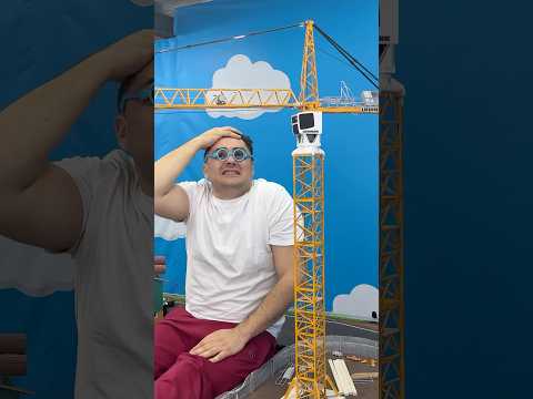Remote Control Crane and crazy boy #builderc