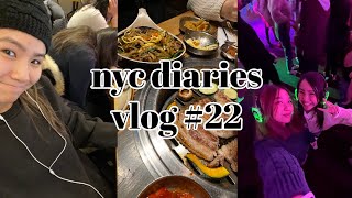 nyc diaries: vlog #22 | my first week of spring semester at nyu