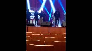 Anthony Hamilton at soundcheck in Memphis, TN