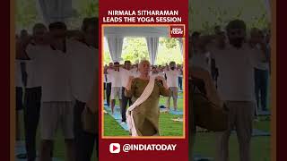 Download lagu Nirmala Sitharaman Leads the Yoga Session #internationalyogaday #yogaday2025 mp3
