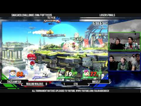 FGF18 - THC|Samfish & Wailing Walrus Vs. CTK & Miiself - Losers Finals