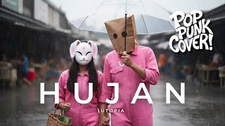 Download lagu HUJAN 🌧️ - Utopia (POP PUNK COVER 🤘) by BUNNY STELLAR | Aku Selalu Bahagia Saat Hujan Turun mp3
