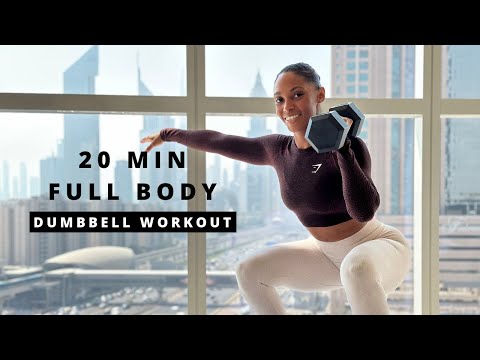 20-min FULL BODY DUMBBELL Workout Routine | [Build Muscle & Strength]