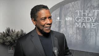 Denzel Washington Interview for The Tragedy of Macbeth video
