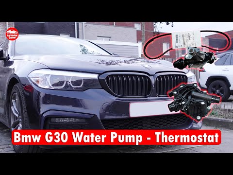 Bmw G30 Water Pump And Thermostat Replacement