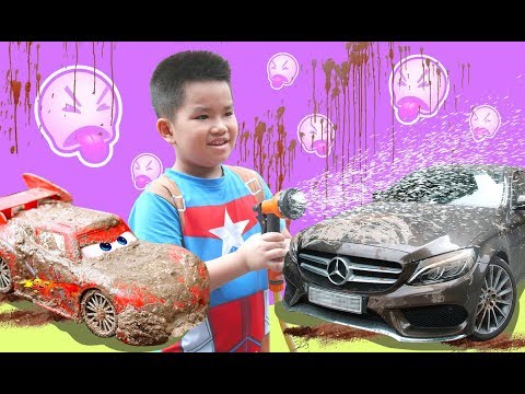 Wash The Car Song 🚗McQueen Car | Best Nursery Rhymes & Kids Songs | ChipChip TV📺