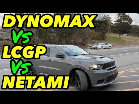 Dodge Durango R/T 5.7L HEMI V8: NETAMI vs DYNOMAX Vs LCGP!