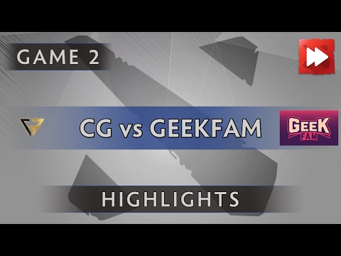 Clutch Gamers vs Geek Fam [Game 2] ProDotA Cup Series by Azubu.tv - Dota Highlights