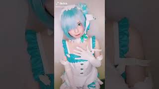 コスプレ レム 美少女 tiktokまとめPart20