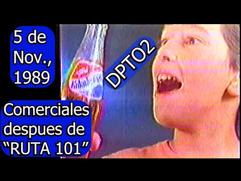 0219 Comerciales Después de 'Ruta 101' - Domingo Para Todos, 5 de Noviembre 1989