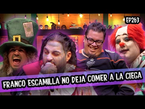 SMSEM EP263 Franco Escamilla no deja comer a la ciega | Halloween MONTERREY
