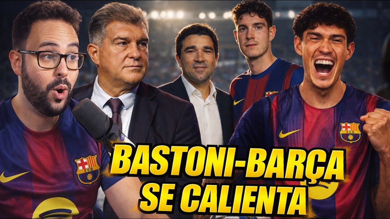 🚨¡BASTONI al BARÇA se CALIENTA! CERCA de SALIR y PRECIO - LAPORTA HABLA de sus PRÓXIMOS PASOS