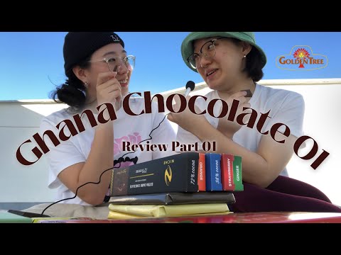 Ghana Chocolate Review Part 01✨🇬🇭🍫 Golden Tree: Kingsbite  [Kor🇰🇷audio/Eng sub] 찐가나 초콜릿 리뷰⭐️