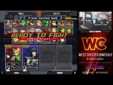 Bracket R2DLiu (Fox) vs Wumpus (Marth)
