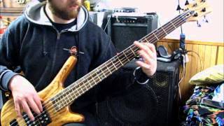Decrepit Birth - Dimensions Intertwine on bass guitar