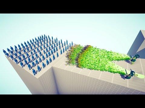 100x SQUID GAME PLAYERS vs 2x GODS - Totally Accurate Battle Simulator TABS