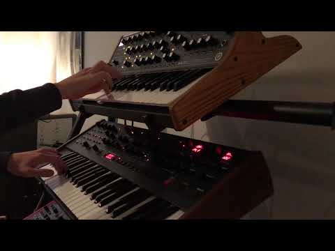 M83 "We Own the Sky" cover with a Prophet Rev2, an Ob6 and a Sub37