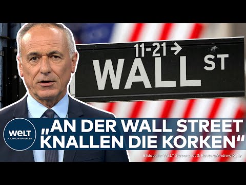 PARTY AN DER WALL-STREET: Dow Jones springt erstmals über 40.000 Punkte! | BÖRSE AM ABEND