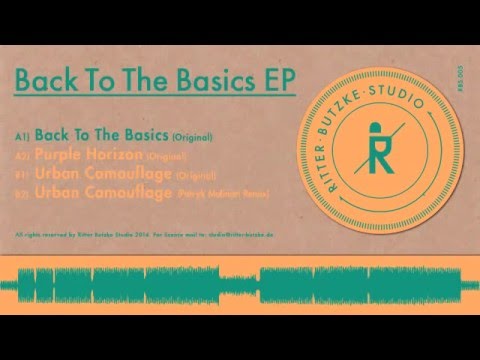 Schlepp Geist - Back To The Basics (Original Mix) / Ritter Butzke Studio 005