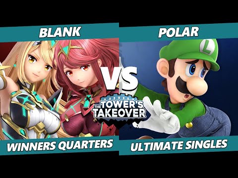 Towers Takeover 15 Winners Quarters - Blank (Pyra Mythra) Vs. Polar (Luigi) SSBU Ultimate Tournament