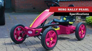Minamas kartingas su pripučiamais ratais - vaikams nuo 4 iki 12 metų | Rally NRG ORANGE | Berg 24.40.01.00