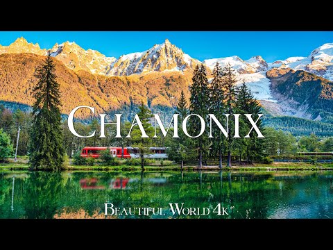 Chamonix 4K - Scenic Relaxation Film With Relaxing Piano Music - 4K Video UHD