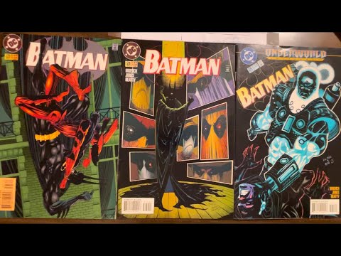 Batman #523-525: Kelly Jones’ art somehow gets even better, while Moench’s writing gets a tad silly.