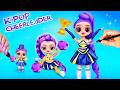 K-Pop Demon Hunters Style Crafts for Dolls! Cheerleader Rumi Glow Up!