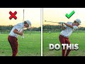 How to Shallow Your Golf Swing