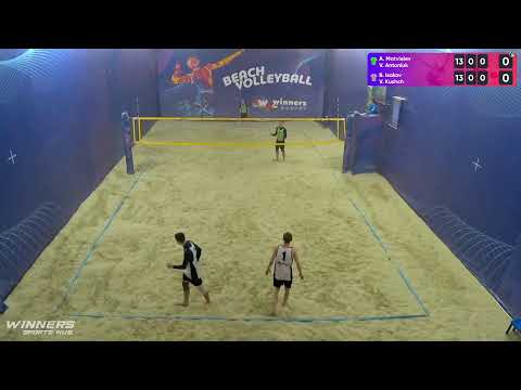 14:00 A. Matvieiev / V. Antoniuk - B. Isakov / V. Kushch 01.05.2023 | Winners Beach Volleyball