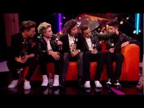 Backstage at the BRITs: One Direction Talks to Laura Whitmore | BRITs 2013