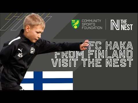 FC Haka from Finland visit The Nest for Football Residential Training School
