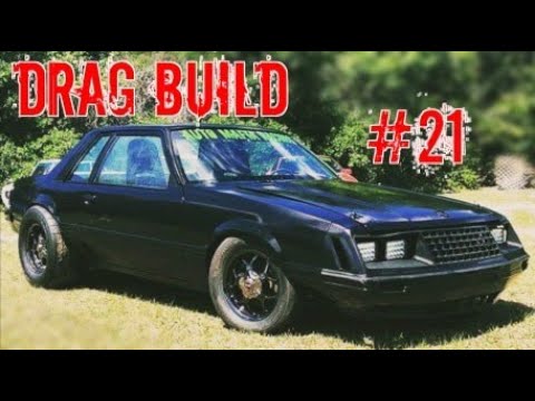 2 Valve Swap Drag Build (Part 21) Fuel Cell Mount Install + STICKERS!!!