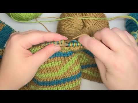 Left Leaning Decrease In Triple Knitting 2020