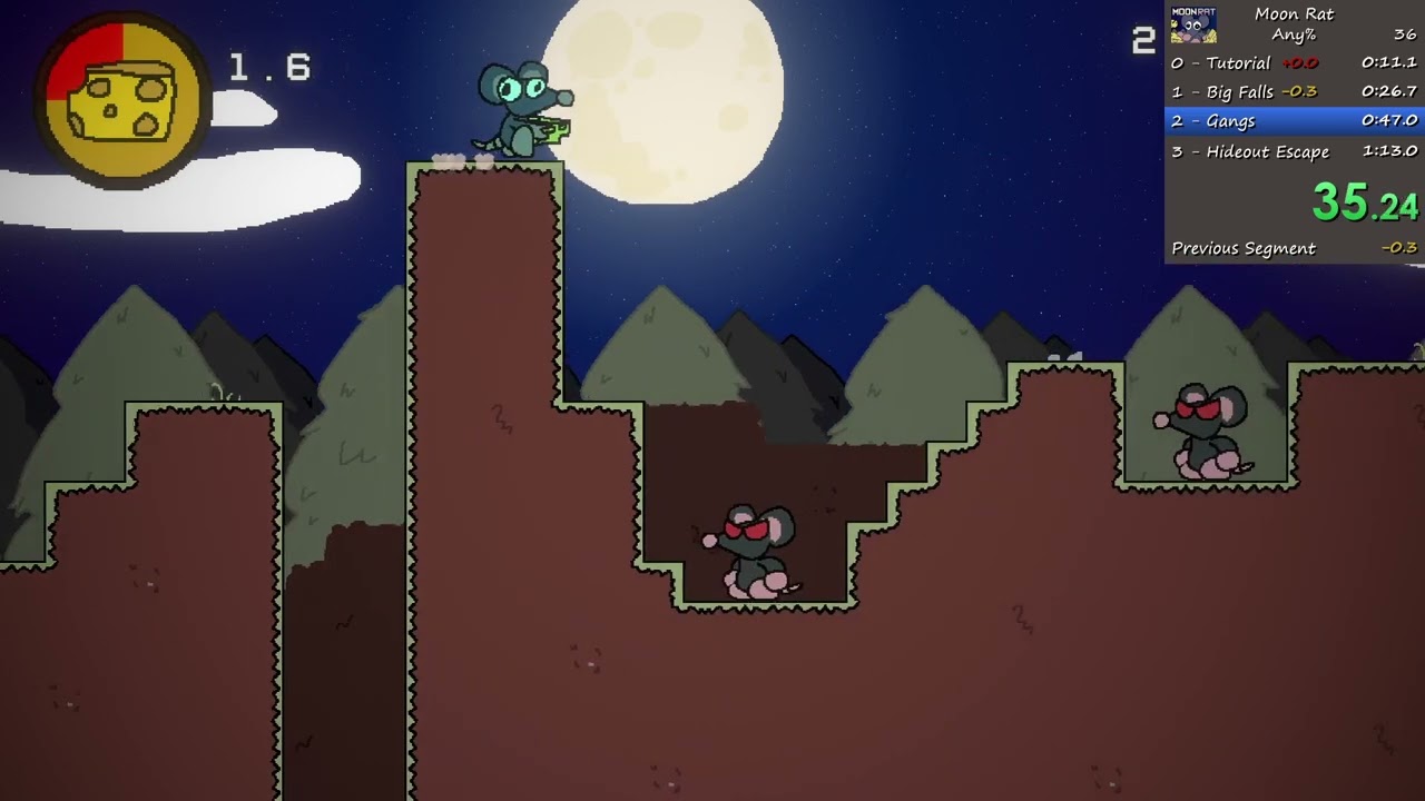 Moon Rat Any% Speedrun 1:12.43