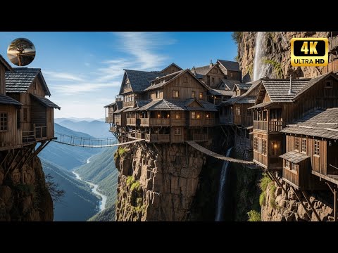 Only Found Here: Triple Cliff Hazards on Nepal’s Honey Descent Route | 2025 | 4K