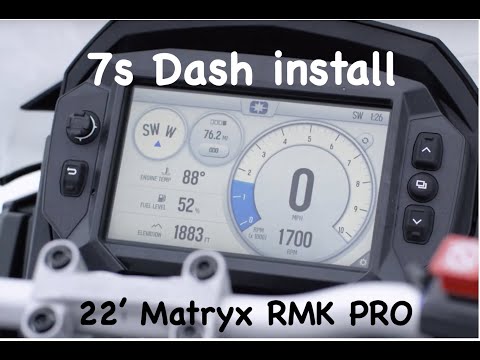 Polaris Matryx RMK pro  -7s screen install-